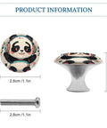 Antique Stainless Steel Round Cabinet Knobs And Drawer Handles 2 Pack Hella Durable Metal Kitchen Furniture Hardware Slick Design Top Tier Quality Upgrade, panda design knob with dimensions.