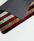 US Flag Mouse Pad With Non Slip Rubber Base For Computer, Laptop, And Office Desk Decor, 9.5 By 7.9 Inch, Ultra Smooth Surface
