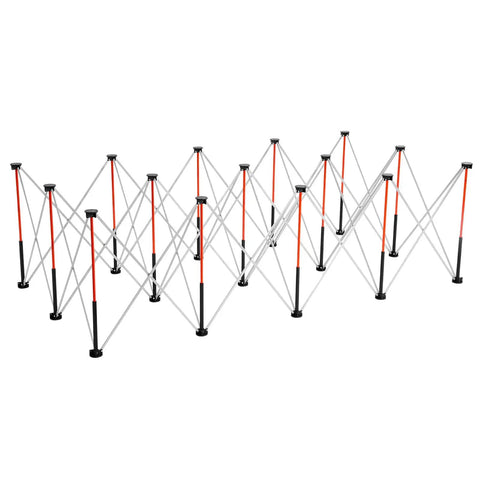 Portable Folding Workstand For Garage And Workshop Built Tough With 6000 Lbs Capacity, Collapsible Frame, No Assembly Required