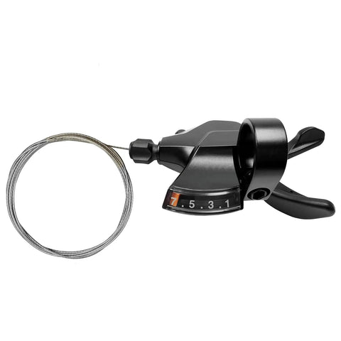 SL M315 7 Speed Right Thumb Gear Shifter for Mountain Road and Commuter Bikes with durable inner cable system