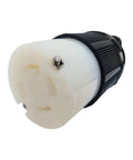 L16-30C Grounding Locking Connector 30A 480V AC 3 Pole 4 Wire NEMA L16-30 cUL Listed Industrial Grade Power Plug side view