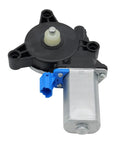 Front Left Driver Side Power Window Lift Motor For 2011 To 2015 Hyundai Sonata And 2011 To 2016 Elantra side view with connector.