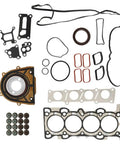 Top Shelf Engine Overhaul Cylinder Head Gasket Set For TwoLiter Turbo Evoque And Lr2 Models Cross Reference Part Numbers Lr024975 And Lr025008 with various gaskets and seals.