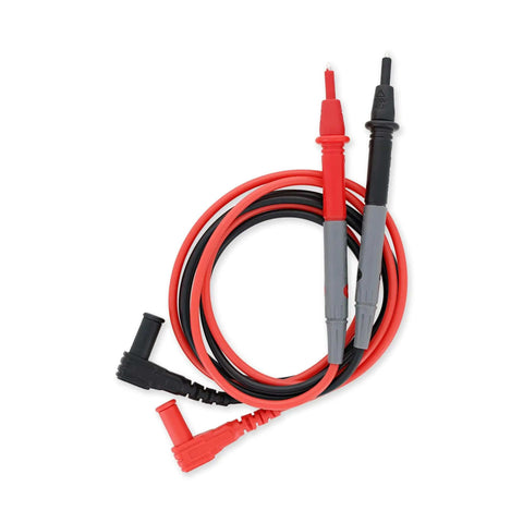 Safe probes for Digital Multimeter For DIY Tinkering And Electrical Troubleshooting, with red and black insulated wires