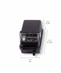 60W Black Transformer For 12V Lighting Systems Low Voltage Power Supply Standard Series 15E60BK, showing dimensions