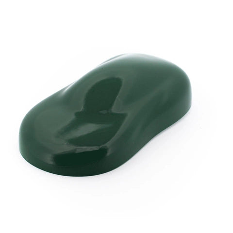 Sample of Industrial Grade High Solids Spray Paint In Dark Green 16 Oz Quick Drying Coating 2 Pack Total 32 Oz Smooth Finish