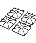 Beefy 4-Piece Stove Grate Replacement Set For GE Kenmore Hotpoint Gas Ranges Heavy-Duty Metal Steel Top Grates Durable Burners Rack
