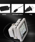 Ultra Fast UV Resin Curing Lamp For SLA DLP LCD 3D Printing 405nm 60W LED UV Light with rotating bracket and power plug