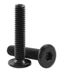 20 Pack M6 30mm Flat Head Socket Cap Screws Countersunk Bolts For Furniture Carbon Steel Fully Threaded With Heavy Duty Strength