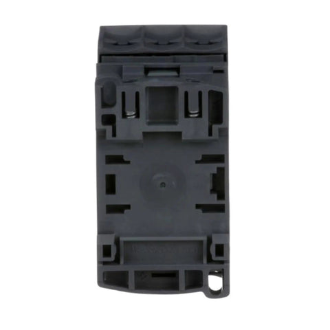 Front view of LC1D32P7 busway system for industrial power distribution, heavy-duty 32 amp capacity, easy mount busbar module.