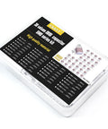 Bulk 600 Piece 30 Value 0805 SMD Capacitor Kit With 1pF To 10uF Range, MLCC Ceramic Chip Capacitors for Electronics Nerds and DIYers