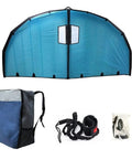 Inflatable Foil Wing Kite For Snow And Ski Surfing With Handheld Design Includes Backpack Surf Leash And Repair Kit 3m2 Wind Foil Kite Made From Rugged Polyester With TPU Easy To Inflate And Pack