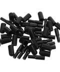 Carbon Steel Shelf Pins Set Of 24 With Rubber Covers scattered on white surface