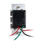 Back view of LED Dimmer Light Switch For Home Use 3 Way And Single Pole 600W Incandescent Max 150W Dimmable LED with wires