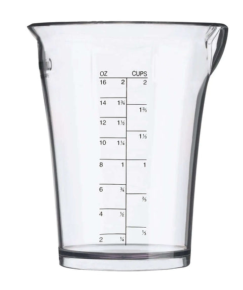 Slick 200 Watt Immersion Hand Blender With Brushed Stainless Steel Build Ergonomic Grip And Multi Attachments Whisk Chopper Beaker for measuring liquids.