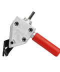 Heavy Duty Electric Drill Metal Nibbler Sheet Cutter Attachment with ergonomic grip for precise cutting of steel and stainless steel.
