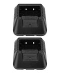 2 Pack UV5R Radio Charger Dock with Built In Indicator Light for UV5R Plus UV5RA UV5RB UV5RC UV5RD UV5RE Two Way Radios