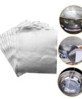 Aluminum Repair Patches For Pots Pans And Cookware, 10 Sheets, Leak Stop Tapes For Frying Pans, No Sweat Easy To Use, Durable Adhesive