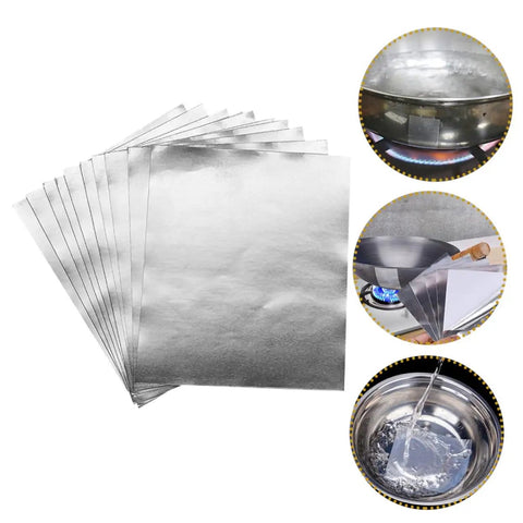 Aluminum Repair Patches For Pots Pans And Cookware, 10 Sheets, Leak Stop Tapes For Frying Pans, No Sweat Easy To Use, Durable Adhesive