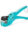 PEX Pipe Cutter For 1/8 To 1 Inch PEX And Rubber Hoses with PTFE coated sharp blade, heavy duty aluminum handle, cutting hose