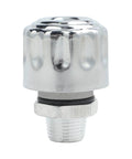 Vacumist Hydraulic Tank Breather Cap 40 Mesh Filter NPT Threads Carbon Steel And Aluminum Alloy Breathable Vent close-up view.