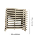 Heavy Duty Desktop Cable Organizer With Server Rack Tray Clips And Sturdy Wire Holder To Ditch Cord Chaos, stackable clips, 10cm