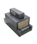 Heavy Hitter Industrial Heat Shrink Tunnel With Chain Conveyor And Digital Temp Control 220V 5.5KW Pro Workhorse Packaging Machine close-up view.