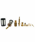 Carburetor Repair Rebuild Kit With Float For Rochester 2 Barrel Fits Mercruiser Mercury Marine 3.0L 4.3L 5.0L 5.7L parts
