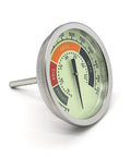 Three And One Eighth Inch Luminous BBQ Thermometer Gauge Replacement For Smokers And Grills with stainless steel casing