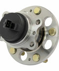 Top Shelf Rear Left And Right Wheel Hub And Bearing Assembly Pair With Abs Sensor Dead On Fit For Kia Soul 2014 To 2019 close-up view.