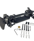 One Tenth Scale 4x4 On Road RC Rolling Chassis Frame Kit For Adults Dope Hobby Grade DIY Customizable RC Car Frame With Universal Fit And Adjustable Wheelbase 258 To 261mm Electric Parts Not Included