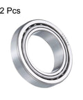 2 Pack Tapered Roller Bearing Cone And Cup Set 30Mm Bore 47Mm OD 12Mm Thick Chrome Steel ABEC Three Beefy High Load Capacity.
