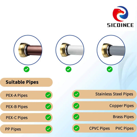 Washing Machine Outlet Box With Water Hammer Arrestor And One Quarter Turn Ball Valves Stop Hammering Noise Easy Install Inlet Half Inch Push To Connect Outlet Three Quarter Inch Male Thread Durable Brass Construction