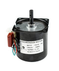 AC Synchronous Geared Motor With Built In Gearbox For Rotisserie Turntable, 110V Low RPM 2.5 To 3, front view