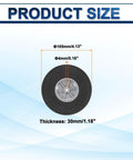 RC Airplane Foam Wheel Replacement 4.13 Inch Outer Diameter 1.18 Inch Thick Sponge Wheel For DIY RC Model Planes Indoor