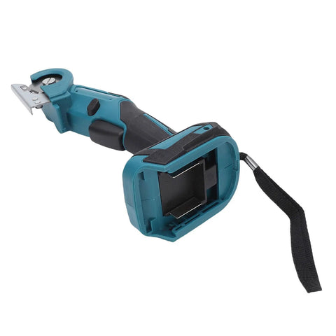 Leftwei 4V Cordless Electric Scissors Rechargeable Power Shears With Safety Cover ergonomic design and cutting blade.