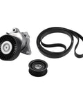 Mercedes-Benz Serpentine Drive Belt Tensioner Pulley And Idler Pulley Belt Assembly For C240 C320 CL500 CLK320 E320 E500 ML500 S350 SL55 Vehicles Easy Install Drop In Replacement With OEM Style AC Belt Tensioner Idler