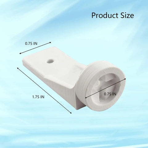 Freezer Door Hinge Plate Replacement For Camper And RV Dometic 2002244008 And Instamatic 330019, dimensions 0.75 x 1.75 inches