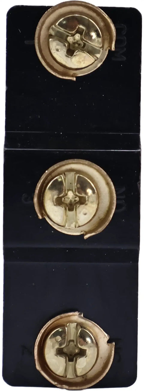 Tough As Nails SPDT Pin Plunger Electrical Switch with three gold contacts, compatible with Honeywell BA and JLG foot switches.