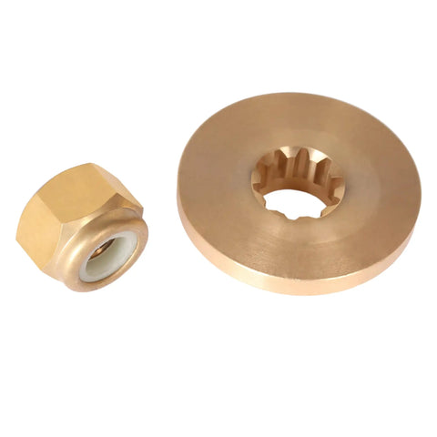 Thrust Washer And Prop Nut Kit For Mercury Outboard Motors 9.9HP To 25HP Durable Marine Grade Replacement Includes 858498 8M0027793