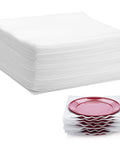 12x12 Foam Wrap Sheets For Packing And Moving Supplies, Cushion Foam Sheets For Dishes And Glassware, stack and plate display