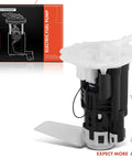Heavy Gauge Electric Fuel Pump For Mazda Protege and Protege 5 Gas 1999 to 2003 showing main pumping unit and mesh strainer.