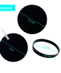 Best Value Replacement Parts Kit for Bissell Cleanview Swivel Pet Crosswave 2252 Series Vacuum Includes One Brush Roll Two Belts Four Filters Compatible With 2252 2486 2488 2489 2253 2254 2258 And More dimensions of filters and belt