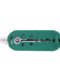 Heavy Duty Multifunction Wire Stripper For 8-16 AWG Solid Cables Precision Stripping Tool with steel blades and easy grip handle.
