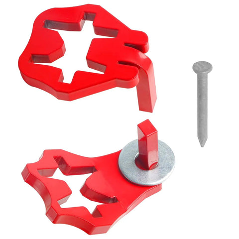 Heavy Duty Metal Gate Hinge Pins For T-Post Fences, Five Eighth Inch Hanger Pins For Outdoor Chain Link Gates, corrosion resistant