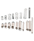 200 Piece Spring Assortment Kit With 20 Sizes Of Galvanized Steel Compression And Extension Springs Perfect For Home Repairs DIY Fixes And Automotive Projects You Need This Heavy Duty Set In Your Toolbox Today. Assorted springs displayed