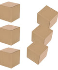 Six Pack Kraft Paper Shipping Boxes For Small Biz Packaging Supplies Sturdy Corrugated Boxes With Enhanced Rigidity For Sample Shipments And Moving Ideal Cardboard Mailers And Packaging Solutions, six kraft boxes