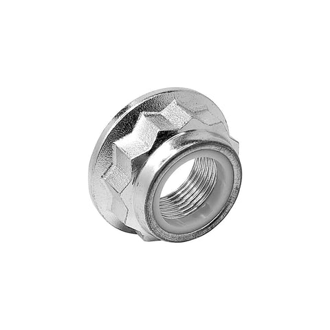 Close-up of Top Shelf 2PC CV Axle Nut Kit For VW Jetta Golf Beetle GTI Passat Audi TT Quattro, heat treated steel nut.