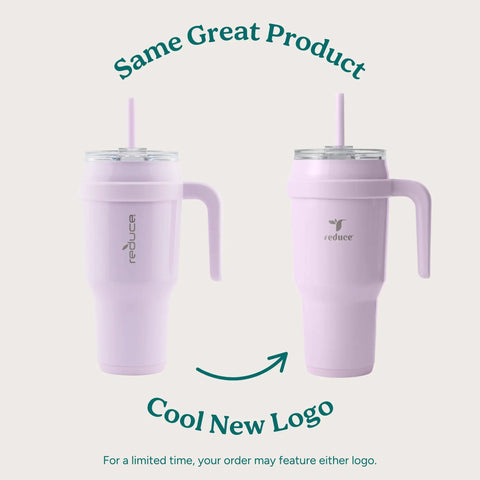 Chill Out With This Wicked 40 Oz Stainless Steel Tumbler Features A Sturdy Handle And Elite Dual Wall Insulation in light purple.