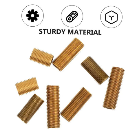 Heavy Duty Brass Lamp Thread Pipes Kit With Easy Install Threaded Rods For Lamp Hardware Built Tough DIY Repair Solutions